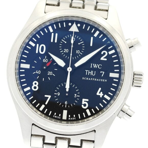 IWC SCHAFFHAUSEN Pilot watch IW371704 Chronograph Automatic Men's Watch_888725 - Picture 1 of 6